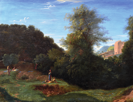 Paul Flandrin Paysage classique